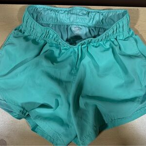 Aventura Women's Teal Elastic-Waist Athletic Shorts